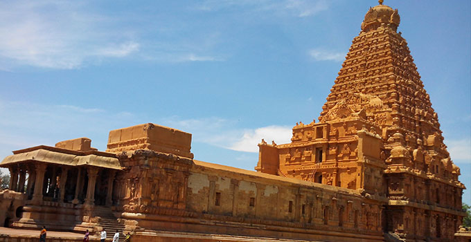 Brihadisvara temple or big temple in tamil nadu /india